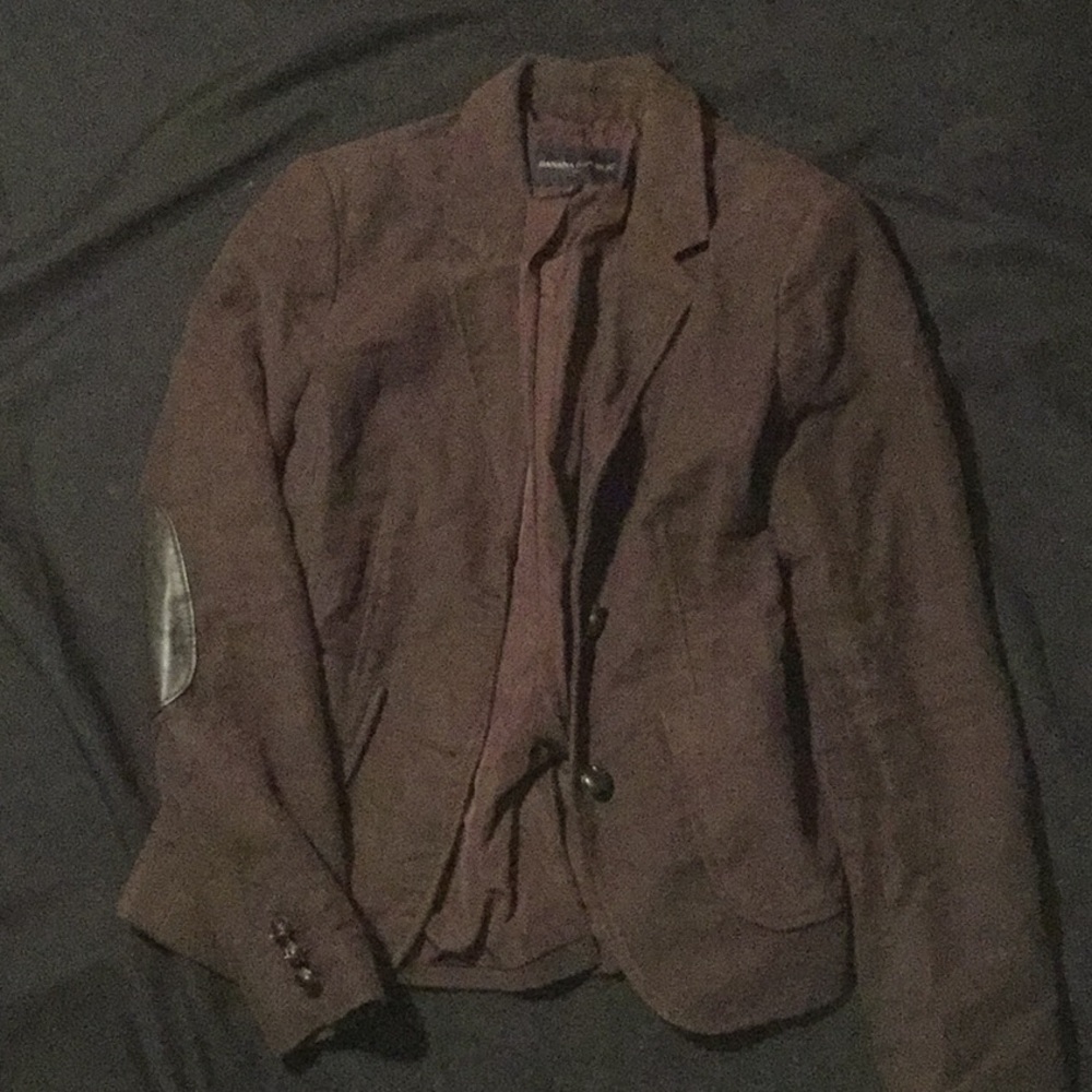 Banana republic Suede Blazer